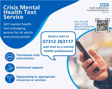 Crisis Mental Health Text Service